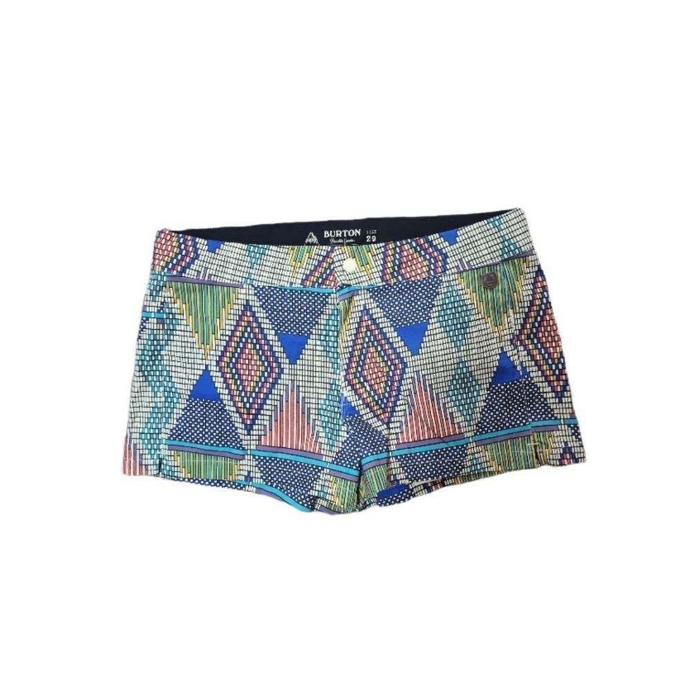Burton Durable Goods Hybrid Colorful Shorts Size 29